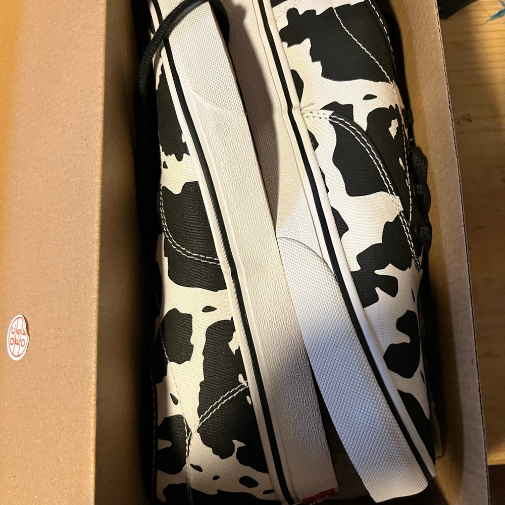 Cow Print Sneakers
